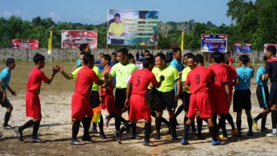 Diikuti 60 Tim, Turnamen Sepakbola Piala Sungai Harapan Cup IV Resmi Digelar