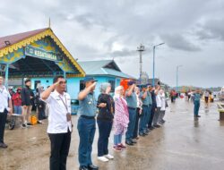 Bawaslu Lingga Apresiasi Lanal Dabo Singkep dalam Proses Pendistribusian Logistik ke Pekajang