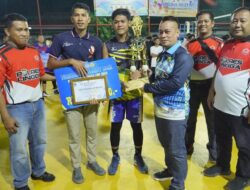 Turnamen Volly Polsek Daik Lingga Cup 2024 Resmi Ditutup, Kecamatan Selayar Keluar Sebagai Juara