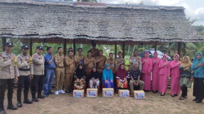 Jalin Silaturahmi, Kapolsek Daik Lingga Sambangi Camat dan APDESI Lingga Timur.