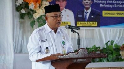 Disdikpora Lingga Akan Bangun Dinding Penahan Tanah di SMPN 1 Singkep Selatan