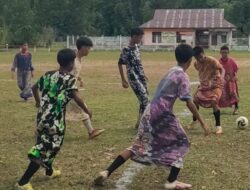 Suka Cita Warga Sungai Buluh di Lingga Gelar Berbagai Lomba HUT RI ke 79