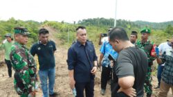 Bupati Lingga Resmikan Jalan Dusun Pasir Panjang-Dusun Tukul