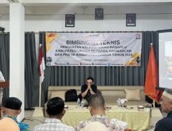 Bimbingan Teknis Penguatan Kelembagaan Bawaslu Kabupaten Lingga 2024