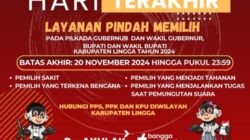 Hari Terakhir Layanan Pindah Memilih Pilkada 2024 di Lingga, Jangan Lewatkan!