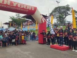 Ratusan Warga Lingga Antusias Ikuti Fun Walk