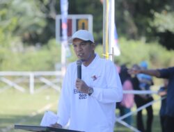 Wakil Bupati Lingga, Novrizal Resmi Buka Turnamen Pekaka Cup IV di Lingga Timur