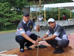 Hijaukan Lingga, Selamatkan Masa Depan: Ketulusan Polres Lingga Menyatu dengan Alam Lewat 300 Pohon Harapan