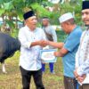 Gerindra Kepri Salurkan Hewan Kurban di Dabo Singkep: Iman Sutiawan Gaungkan Semangat Kepedulian Sosial ala Presiden Prabowo