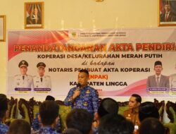 Legalitas Koperasi Merah Putih Dimatangkan, Pemkab Lingga Gandeng INI