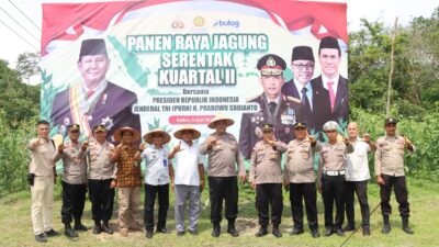 Ketahanan Pangan dari Bumi Lingga: Komitmen Polres Lingga Hadir hingga ke Sawah Petani