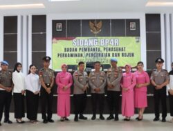 Polres Lingga Gelar Sidang BP4R: Wujud Pembinaan Keluarga Besar Polri yang Harmonis