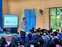 Benteng Masa Depan: Polsek Daik Lingga Ingatkan Bahaya Narkoba dan Judi Online di SMAN 1 Lingga