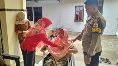 Polres Lingga Gelar Aksi Kemanusiaan untuk Lansia, Wujud Dedikasi di HUT Bhayangkara ke-79
