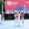 Paskibraka Lingga 2025 Sukses Kibarkan Merah Putih di Halaman Kantor Bupati