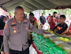 Polres Lingga Laksanakan Gerakan Pangan Murah Serentak Secara Virtual Bersama Kapolri