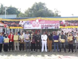 Kapolres dan Kapolsek Singkep Barat Puji Dedikasi Bripka Syamsurizal