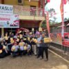 Dari Upacara hingga Tukar Hadiah, Bawaslu Lingga Semarakkan 17 Agustus dan HUT Bawaslu